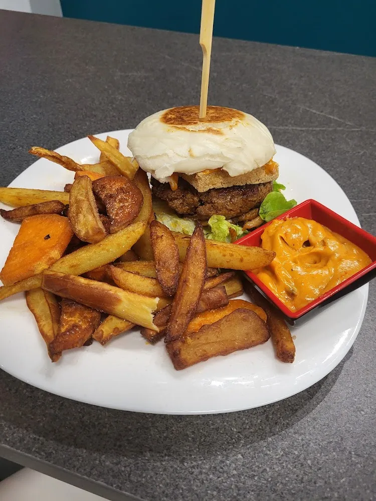 Bao Burger Viet Poulet Grillé Saté